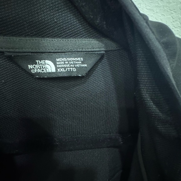 The North Face Black Softshell Hooded Jacket Mens XXL Lightweight Zip - Picture 6 of 7